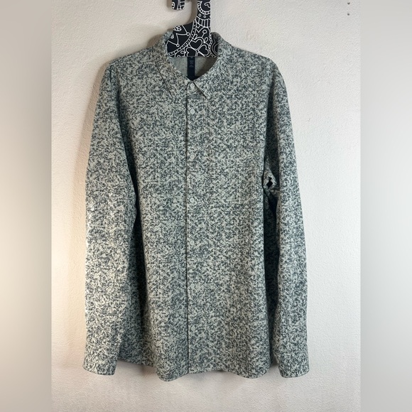 SOLD Lululemon Particle Camo Commission Performance Shirt Button Up Size XL SOLD - Picture 1 of 5
